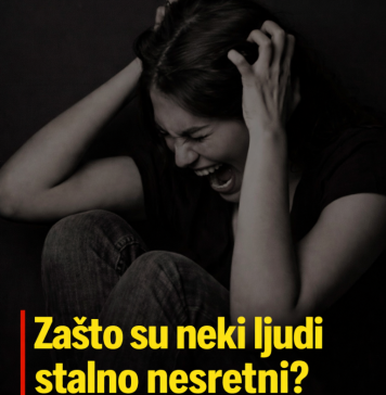 Evo zašto su neki ljudi stalno nesretni i kako izaći iz tog začaranog kruga