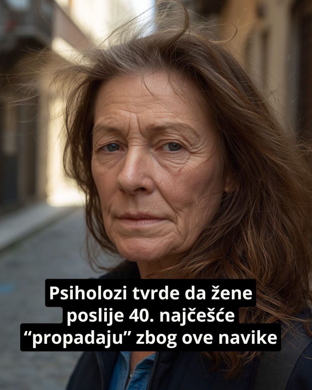 Psiholozi tvrde da žene poslije 40. najčešće “propadaju” zbog ove navike - featured image Psiholozi tvrde da žene poslije 40. najčešće “propadaju” zbog ove navike - featured image