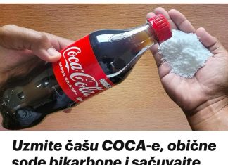 UZMITE ČAŠU COCA-E, OBIČNE SODE BIKARBONE I SAČUVAJTE OVAJ DOMAĆI TRIK: KORISTIM GA GODINAMA I PREPORUČUJEM SVIMA UZMITE ČAŠU COCA-E, OBIČNE SODE BIKARBONE I SAČUVAJTE OVAJ DOMAĆI TRIK: KORISTIM GA GODINAMA I PREPORUČUJEM SVIMA - featured image