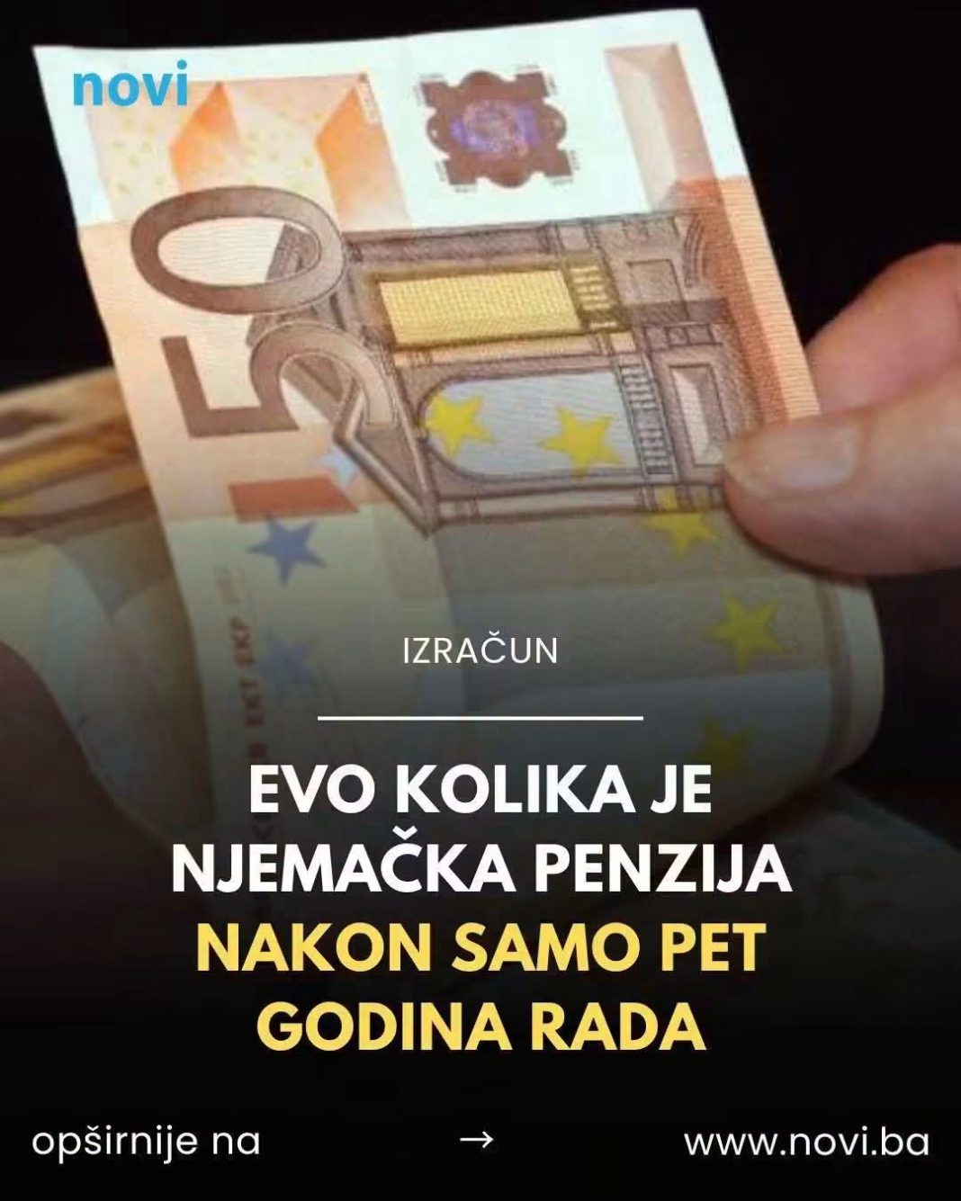 Evo kolika je njemačka penzija nakon samo pet godina rada - featured image