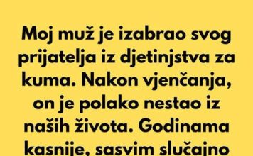 Moj muž je izabrao svog prijatelja iz djetinjstva za kuma… Moj muž je izabrao svog prijatelja iz djetinjstva za kuma… - featured image