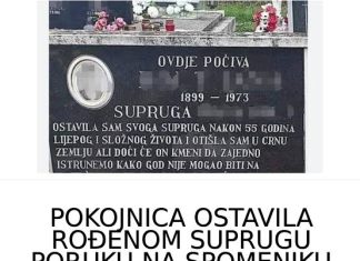 POKOJNICA OSTAVILA ROĐENOM SUPRUGU PORUKU NA SPOMENIKU 3 godine kasnije usledio SKANDAL ODGOVOR: Ljudi čitaju i ne veruju da je ovo STVARNO POKOJNICA OSTAVILA ROĐENOM SUPRUGU PORUKU NA SPOMENIKU 3 godine kasnije usledio SKANDAL ODGOVOR: Ljudi čitaju i ne veruju da je ovo STVARNO - featured image